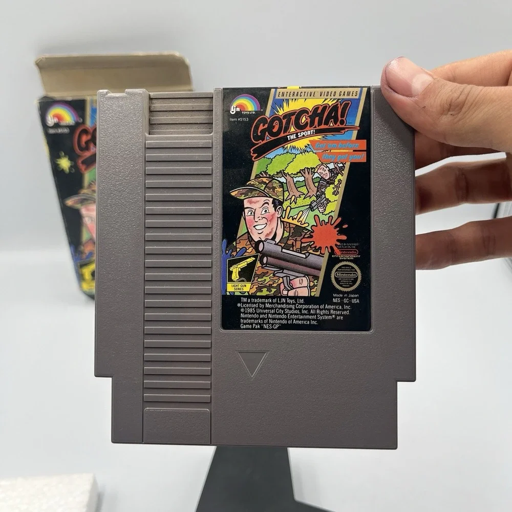 Nintendo NES Gotcha! The Sport! (1987) CIB Complete Tested